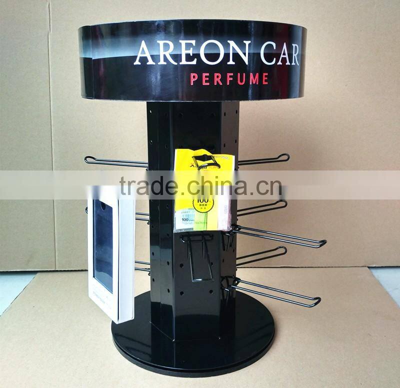 Car Accessories Exhibition Display Rack, Black Tool Exhibition Rack