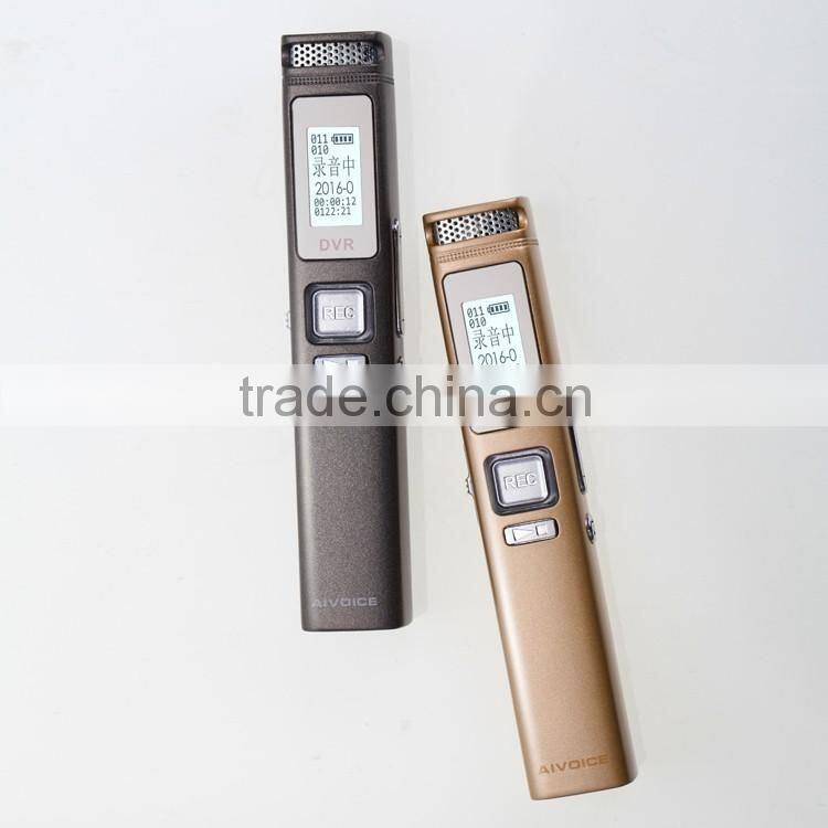 Voice Activated 8GB USB Digital audio voice recorder for studying&meeting&reporter