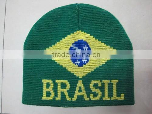 Custom Jacquard Knitted Beanie Cap