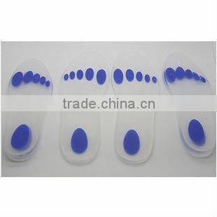 good quality silicone insoles/heel cups/insolent boots