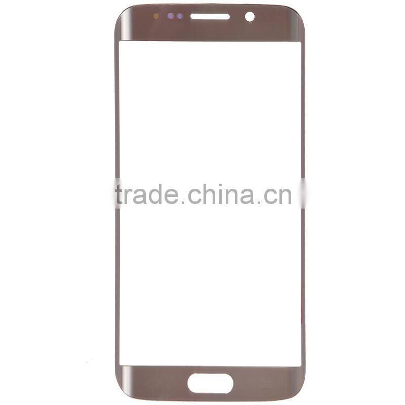In Stock Front Glass Lens for Samsung Galaxy S6 Edge,Screen Glass for S6 Edge Full Screen