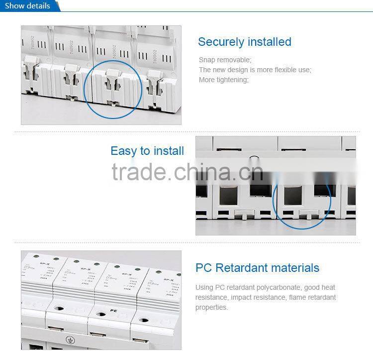 Saip Factory price SPD 250A Types of Lightning Arrester