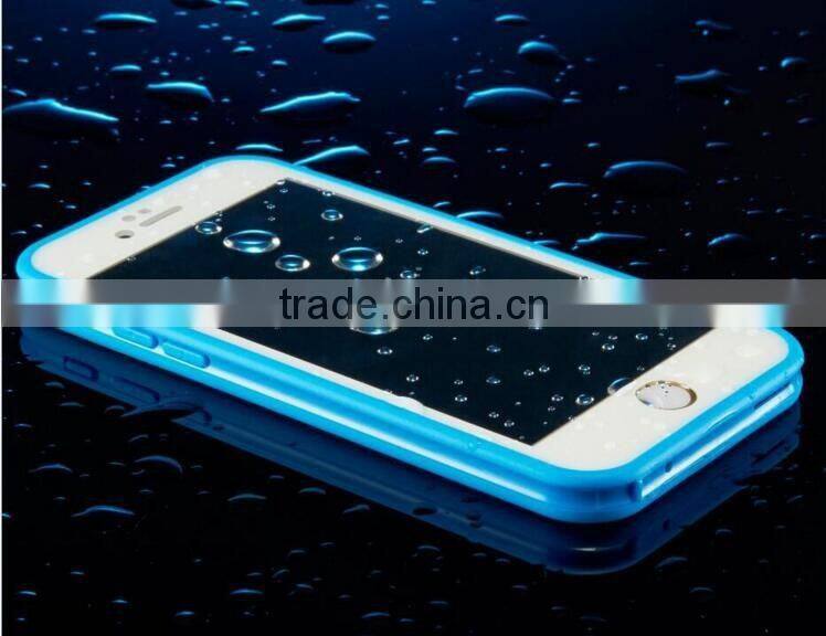 2015 Hot Selling Slim TPU Waterproof Cell Phone Cases for iPhone 6 & Plus