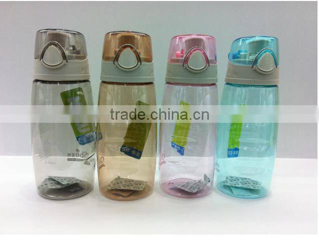 500ml Leakproof Plastic Clear Joyshaker Water Bottle