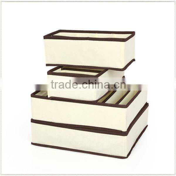 2015 wholesale non woven fabric foldable storage box