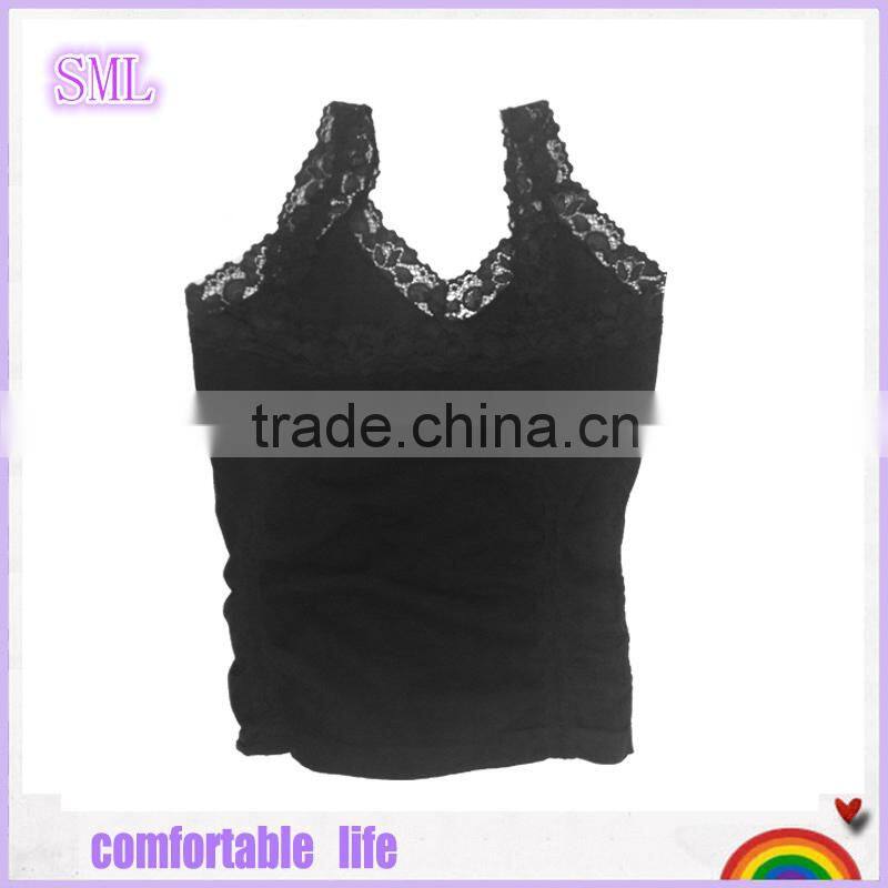 Soft comfortable ladies black camisole
