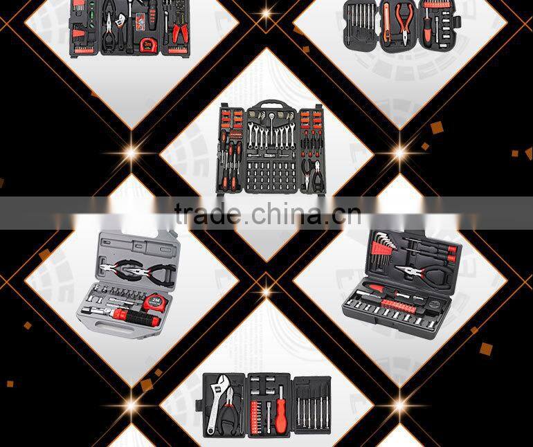 97pcs Hardware Tool Full Set Hand Tools Kit Plastic Tool Box