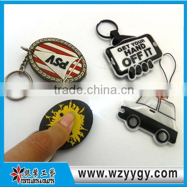 pvc soft animal promotion key chain