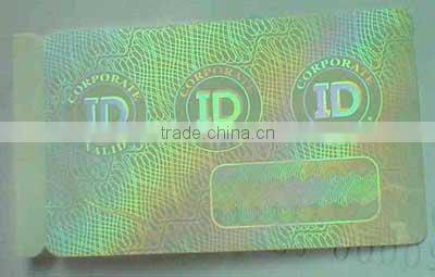 transparent hologram labels