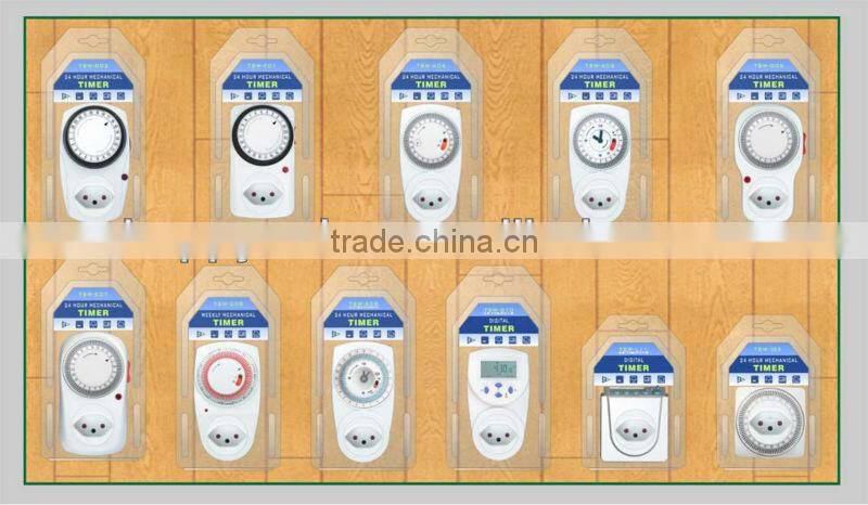 Programmable mechanical 230v timer switch