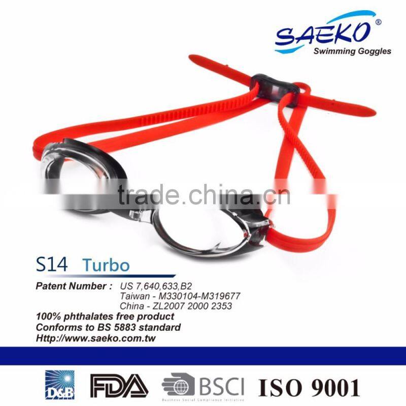 Racing - New Available Color interchangable nose bridge Swimming Goggles