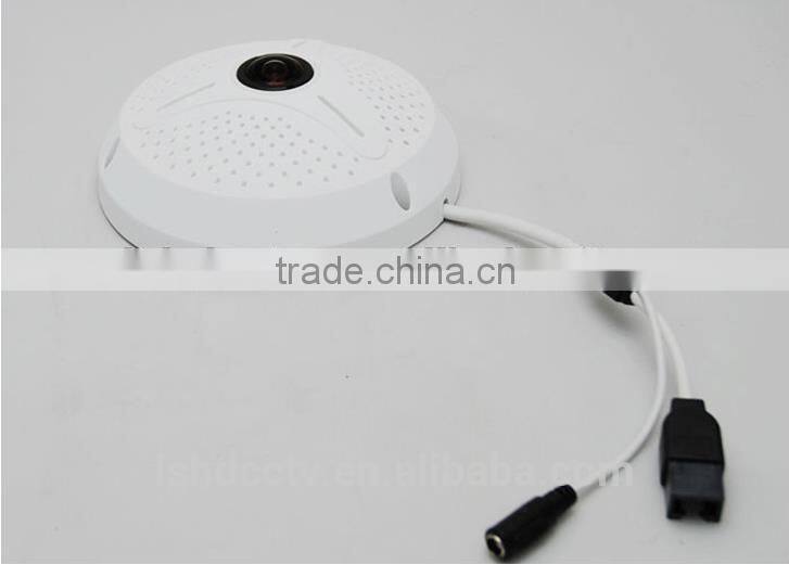 LS VISION surveillance waterproof 360 degree fisheye ip camera