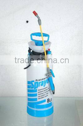 8L hand compression sprayer for garden use