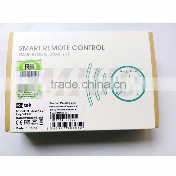 fly mouse 2.4GHz Wireless Game Keyboard Fly Mouse Rii Mini i7 Remote Control for TV Box