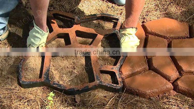 trong resistance to heat and hard wearing DIY pathway mold