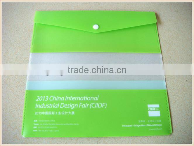 Plastic PP file folder document holder