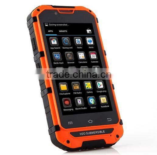 Discovery V6 Smartphone IP68 Android 4.2 MTK6572 4.0 Inch WiFi Orange
