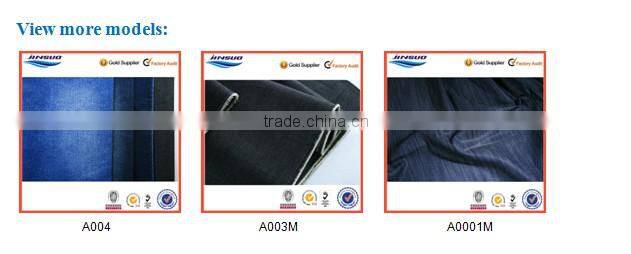 Jeans Production Denim Indigo Fabric Warp Slub Pure 100% Cotton 11.2 oz