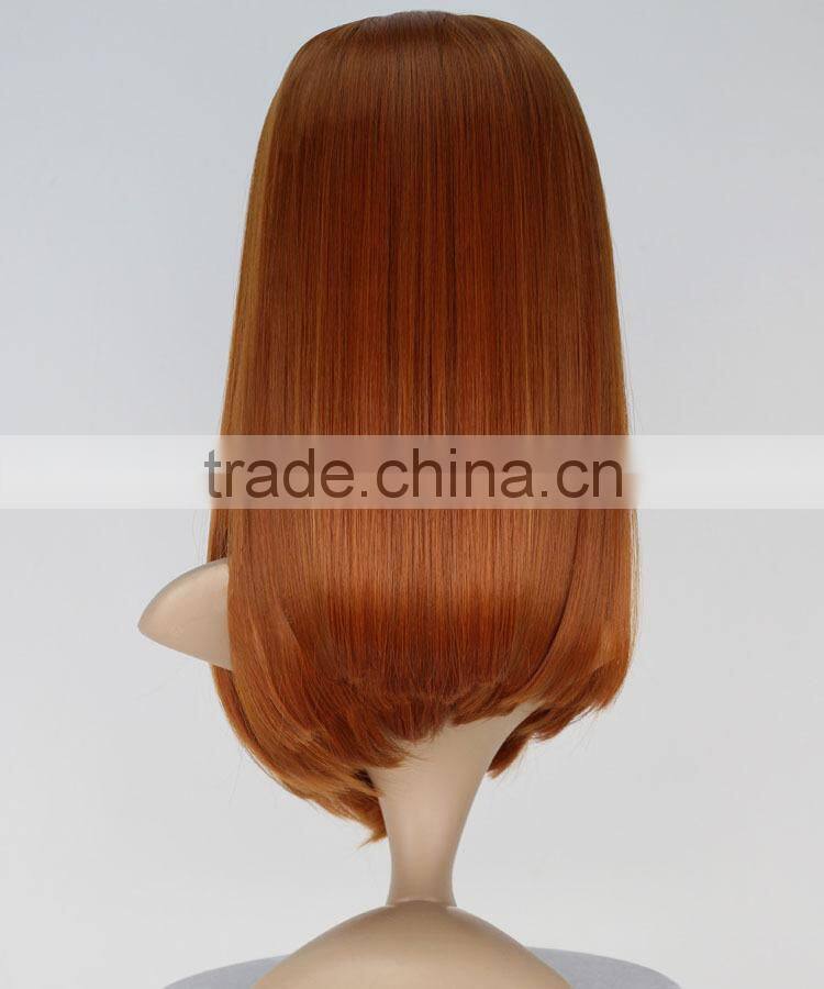 Captain America black widow Scarlett cosplay wig synthetic wigs from manufacturer for wholesale