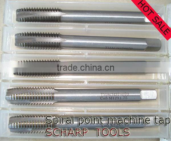 Spiral point machine tap blue ring HSSCobalt
