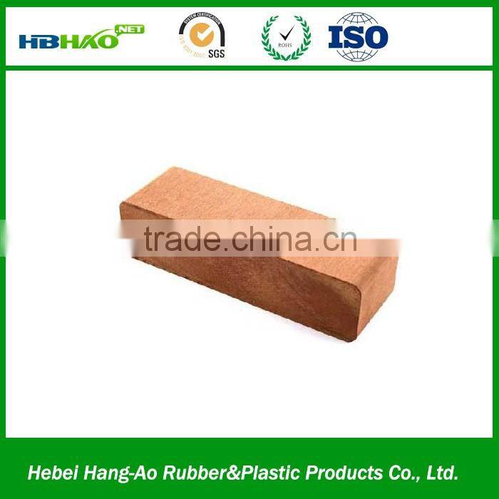 Outdoor decking flooring 105mm*30mm Brown Trit wood plastic composite Cheapest Price WPC decking