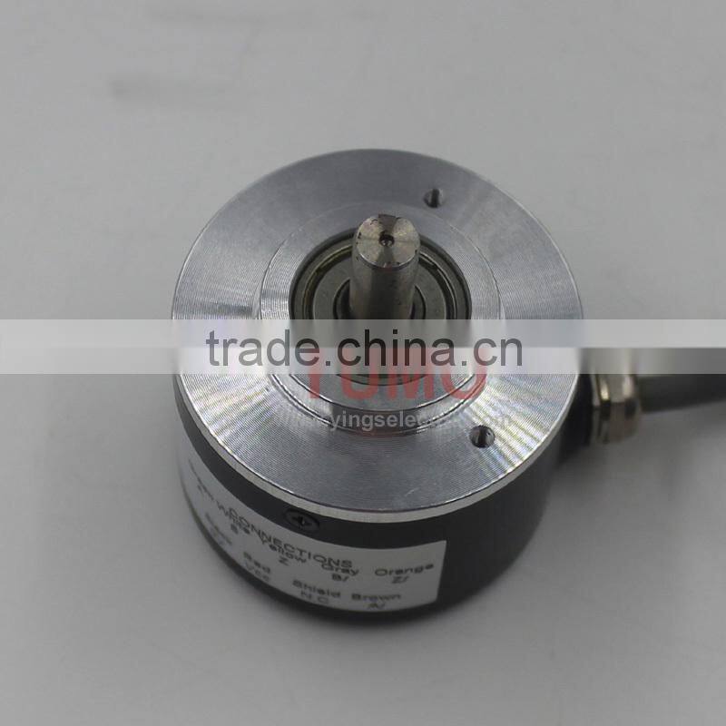 ISC5208 360 phase CNC system Machine Solid shaft encoder optical price incremental rotary encoder