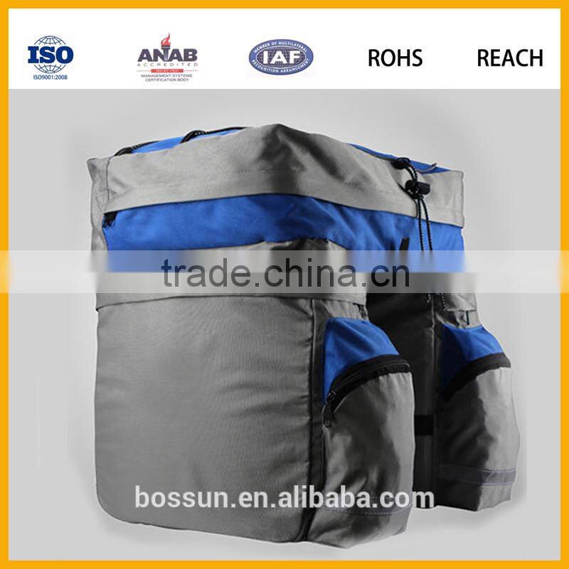 Outdoor mountain travel waterproof Nylon bicycle saddle bag