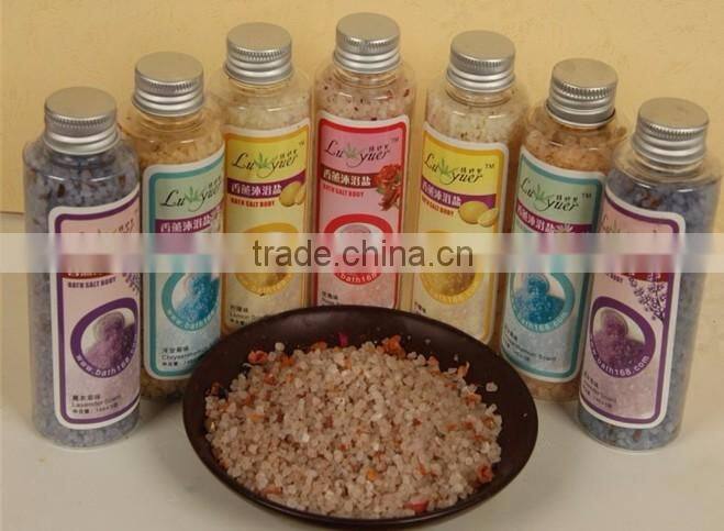 natural leaf handmade essencial oil soap set, bath salt spa gift set