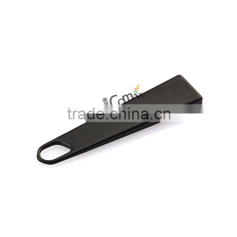 Gunmetal 40mm Strong Metal Bag Slider Zip Pullers