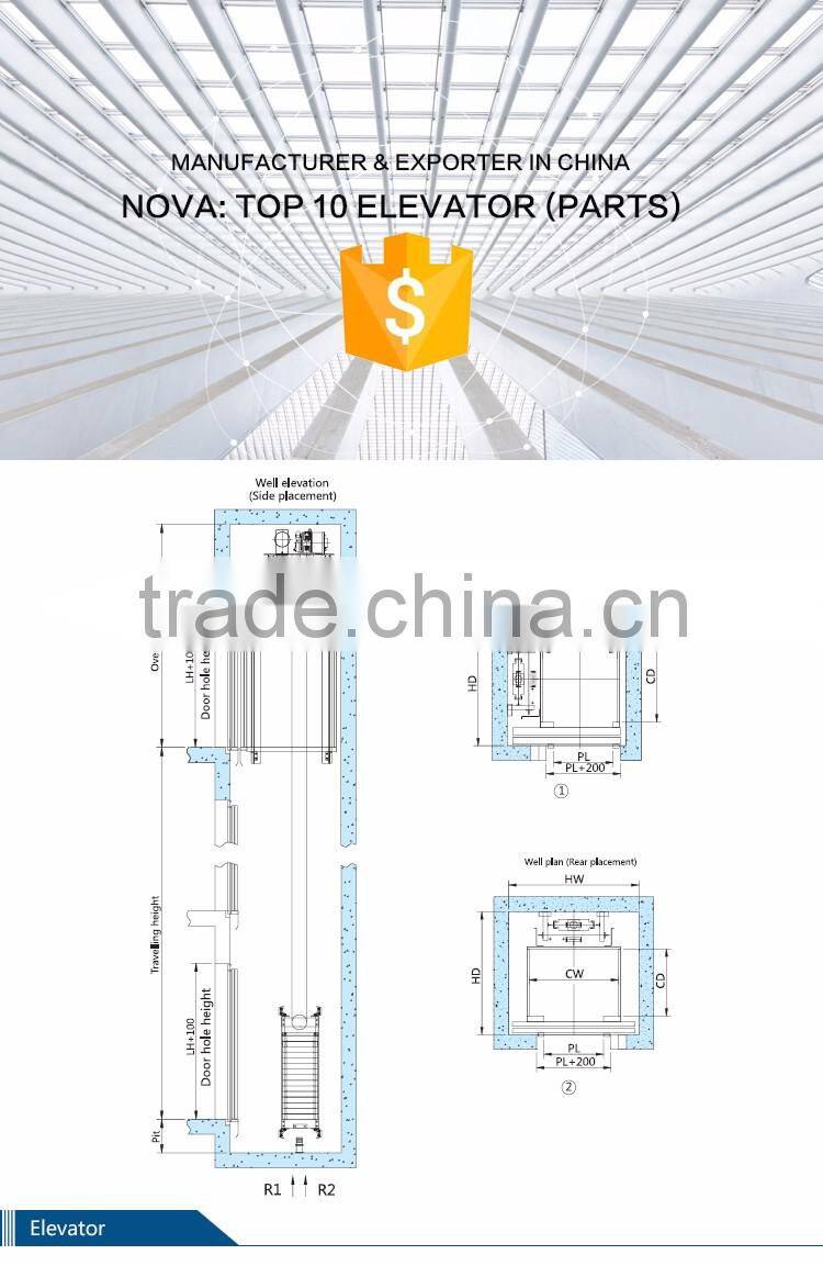 electric person superior durable single person elevator