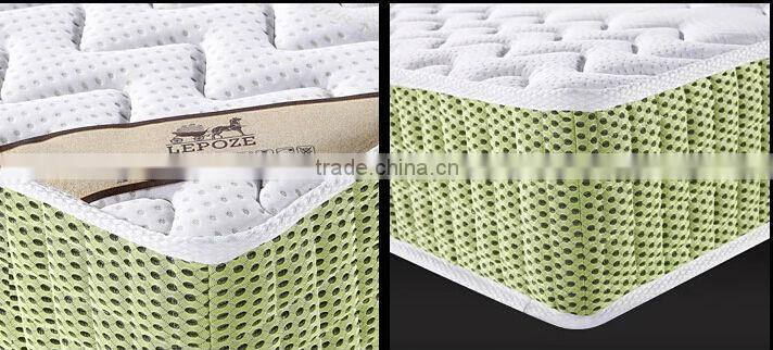 Luxury high density memory foam sleep well healthy mattress bed