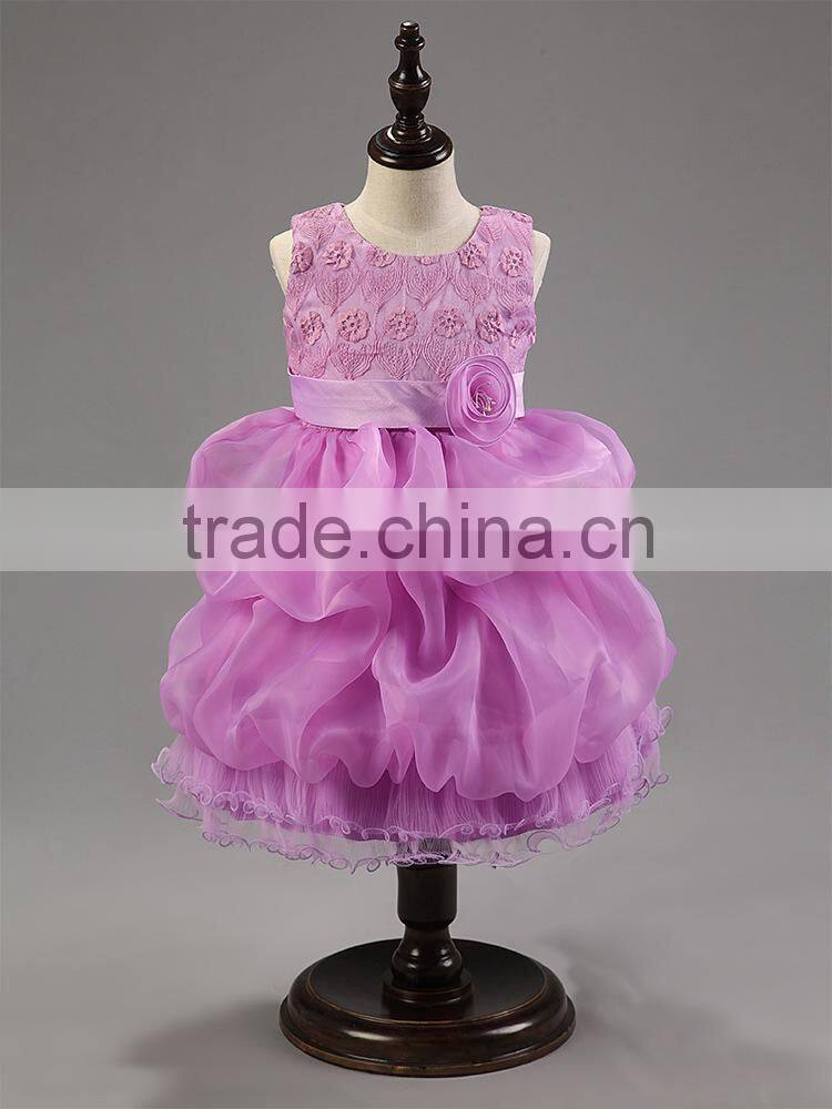 Stunning sweetheart blue beach wedding flower girl dresses girl wedding dresses kids party dress In apparel