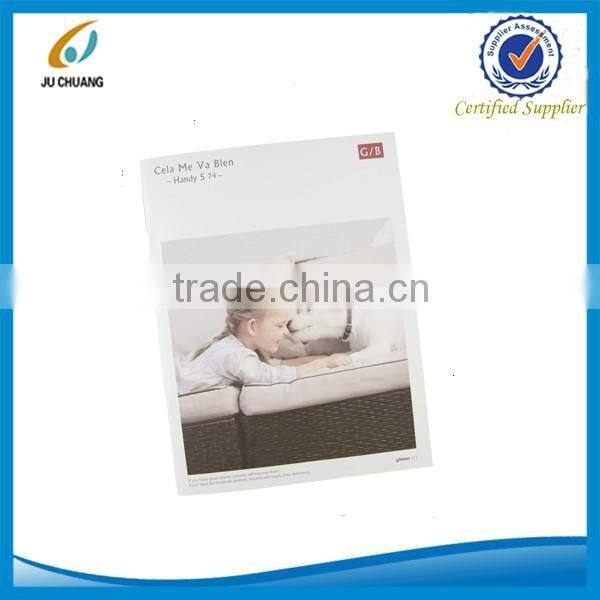 Saddle binding lovely cover notebook