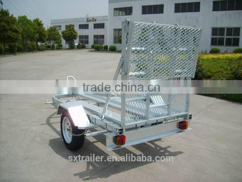 Motorcycle Trailer E4 with Loading Ramp