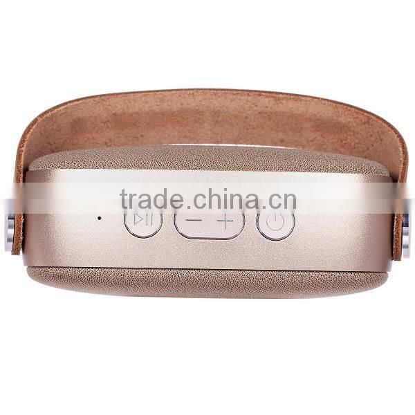 2016 Portable Stylish Waterproof Wireless High-end Fabric Mini Bluetooth Speaker with CE/FCC/ROHS Certificate