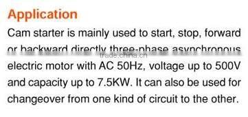 QS Series Isolator Nocken Ausschalter