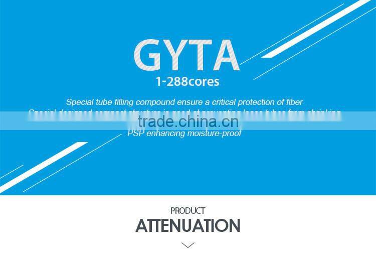 GYTA outdoor 48 core single mode fiber optic cable