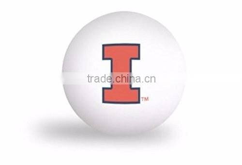 custom OEM colorful Beer ping pong ball with logo