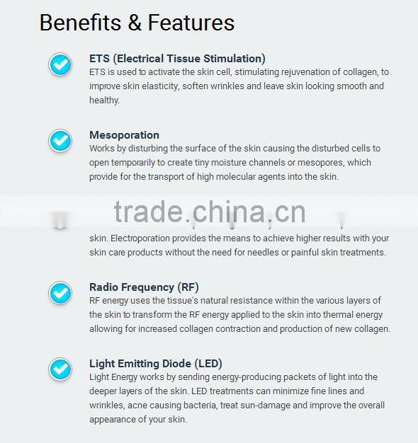 facial RF/EMS rf fat burning face slimming machine ce certificated