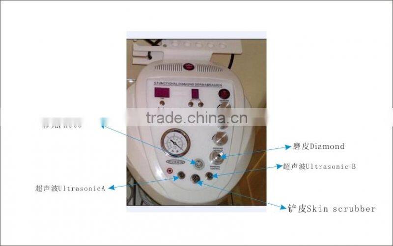 functions facial machine diamond microdermabrasion machine with parts