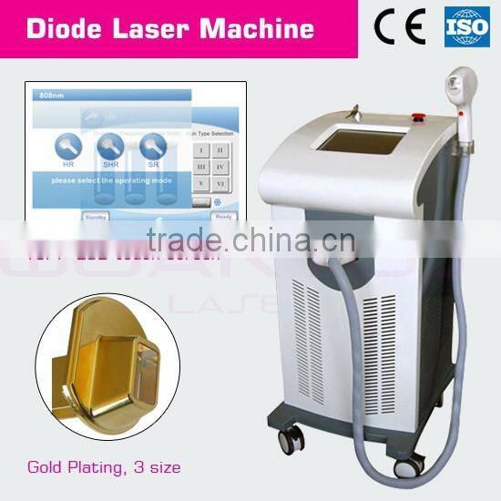 personal beauty equipment hair removal high quality painless effect for 808nm diode laser