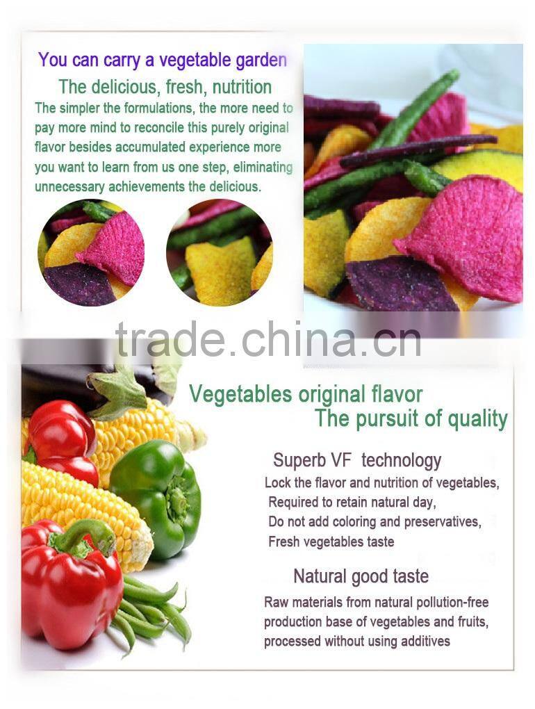 Mixed Vegetables and Fruit chips