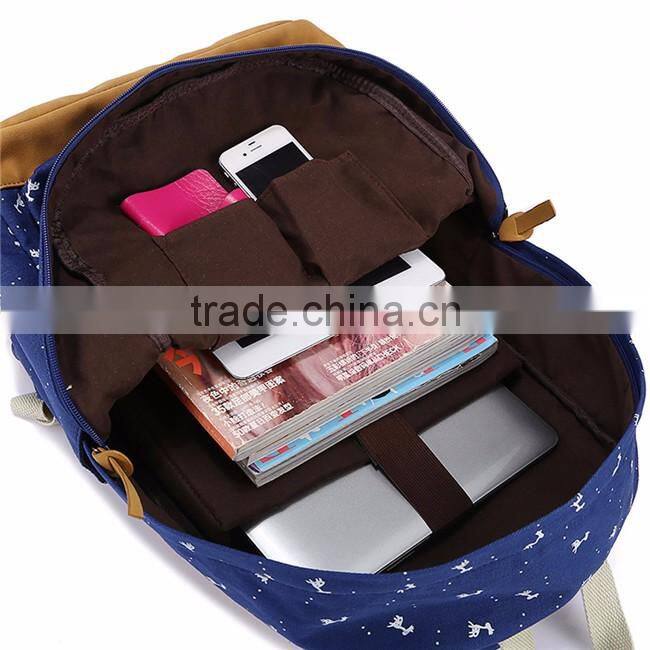 Wholesale cheap price new design school bags manufacture