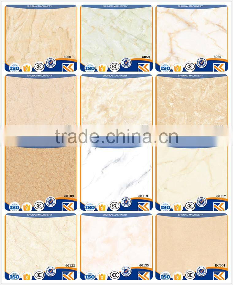 3d wood color wall ceramic floor tile