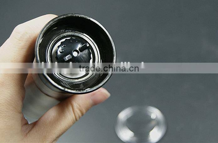 glass spice burnisher tools with stainless steel cover