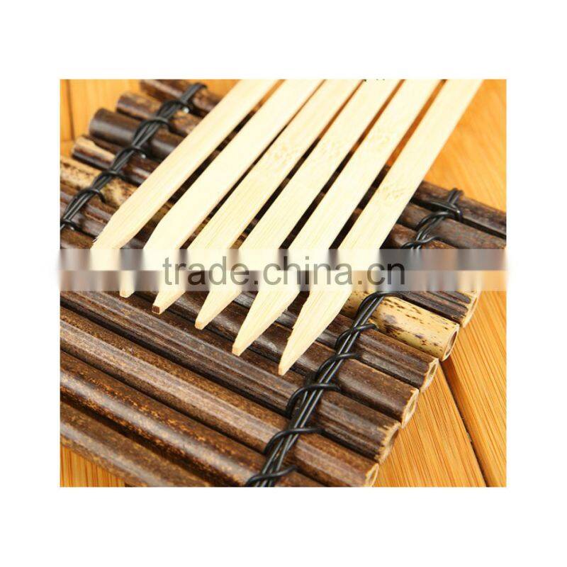 Flat bamboo skewers from China