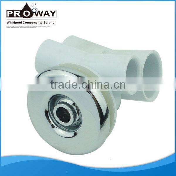 High quality reliable price drainer for bathtub with chrome finish small Zn Alloy plug chrome bounce sink drainer