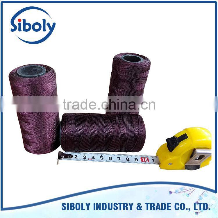 Hot selling items for fishing net repairing or making 210D nylon twisted fishing twine