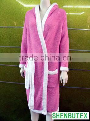 microfiber chenille bathrobe