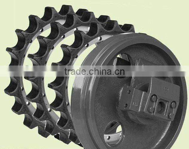 Undercarriage part front idler assy for excavator bulldozer